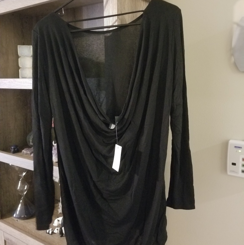 NWT Lumiere Slinky Low Back Tunic/Medium